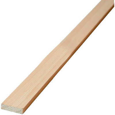 Рейка ЛІСБУДІНВЕСТ срощенная 10х30х2000 мм сосна