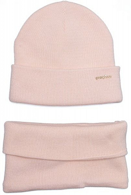 Шапочка дитяча для дівчинки Pompona р.54-56 персиковий 20 Z P 77 k