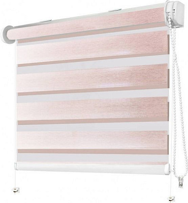 Ролета день-ніч Rollotex День-Ночь струна BH 81 96x150 см кремово-срібляста