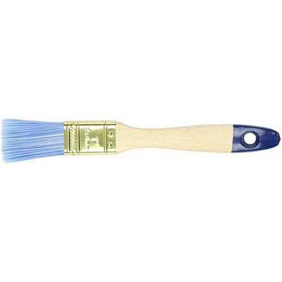 Кисть флейцевая Hardy профи 1 синяя 25 мм 0204-425110