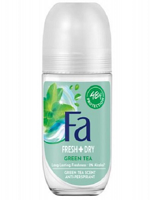 Антиперспирант для женщин Fa Natural & Pure Natural & Pure Білий чай 50 мл
