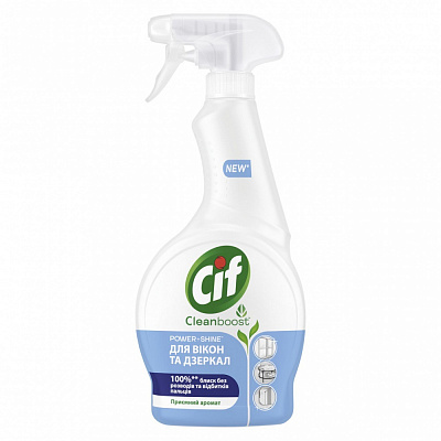 Средство моющее для стекла и зеркал Cif Power&Shine 0,5 л