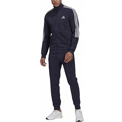 Спортивний костюм Adidas M 3S FT TT TS GK9977 р. 5 синій