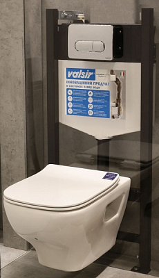 Комплект Valsir инсталляционная система tropea s block ariapure