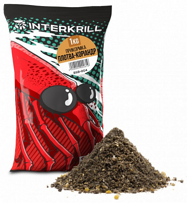 Прикормка INTERKRILL 1000 г коріандр 