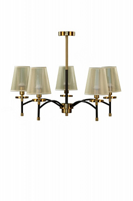 Люстра підвісна Right Selection 5x40 Вт E14 RS-474-5-COPPER-BK