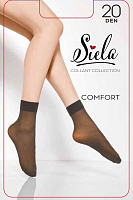 Носки женские SIELA COMFORT 20 р.one size коричневый 2 шт.
