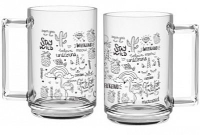 Чашка Stay Wild 330 мл Berlin Galleryglass