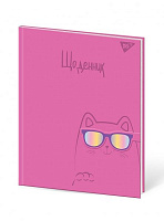 Дневник школьный PU жесткий Cool cat 911328 YES