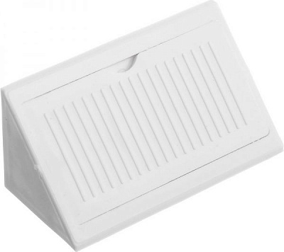 Уголок монтажный 01 двойной белый 10 шт