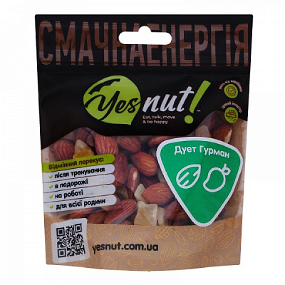 Суміш горіхово-фруктова YESNUT! Дует Гурман 100 г