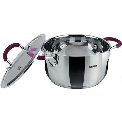 Каструля з кришкою Ingrid 1,8 л 16 см RG-2001-16 Ringel