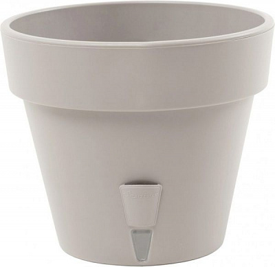 Вазон пластиковий Santino LATINA круглий 14,5л шаде