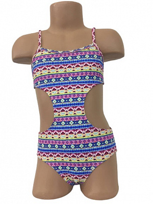 Купальник для девочек Bibo р.104 разноцветный 9009 