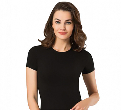 Футболка женская Namaldi р. М черный 310-290 