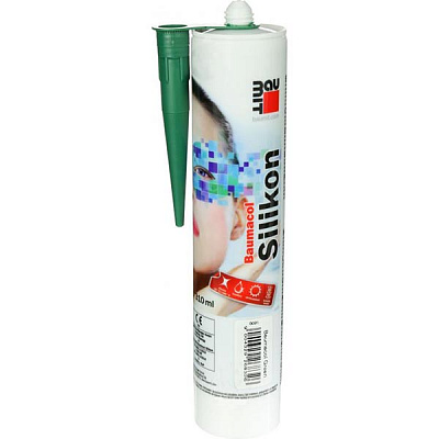 Герметик силиконовый Baumit Baumacol Silikon зеленый 310 мл