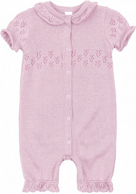 Комбинезон для девочки Mariknit р.62 розовый 1289 