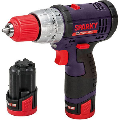 Шуруповерт аккумуляторный Sparky Professional BR2 10.8Li-C