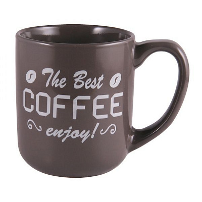 Чашка Enjoy Gray 500 мл M0420-K3954G Milika