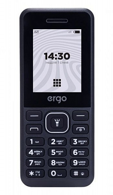 Телефон Ergo B181 black (B181 black)