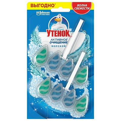 Блок Туалетный утенок Морський 2x38,6 г
