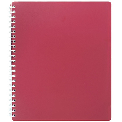 Тетрадь CLASSIC B5 80 лист. клетка красная Buromax