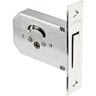 Дверний замок вхідний Bruno 156F хром