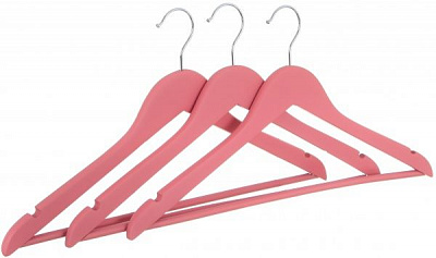 Набор плечиков Vivendi пурпурный 44 см 3 шт. 