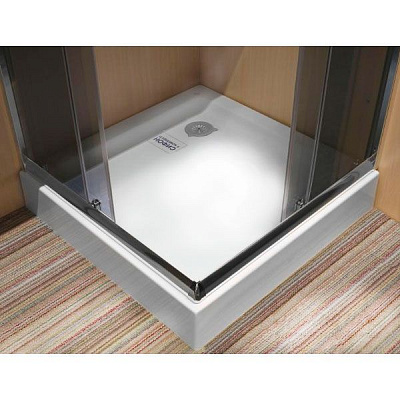 Поддон акриловый ScandiSPA Smart 90x90 с сифоном Basik