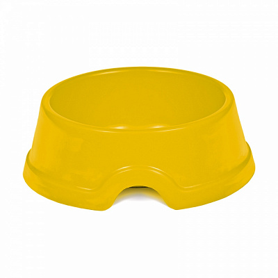 Миска Природа №2 для собак жовта 600 мл