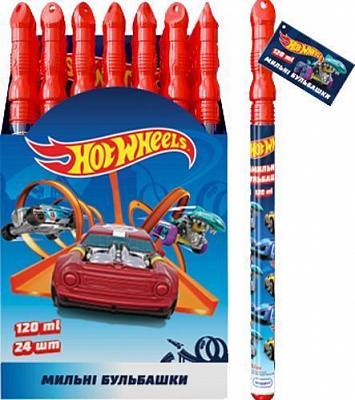 Мыльные пузыри Hot Wheels Волшебная палочка 120 мл T17297-U