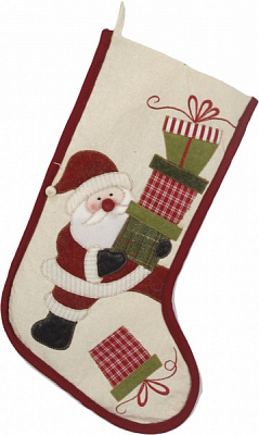 Чобіток декоративний Дід Мороз/Сніговик 50 см в асортименті NC18-312/1.2