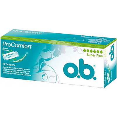 Тампони гігієнічні o.b. ProComfort super plus 16 шт.