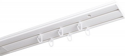 Карниз стельовий Bella Vita ОМ2 подвійний набірний 150 см білий