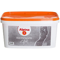 Декоративна шпаклівка моделювальна Alpina Effekt Multispachtel 8 кг білий
