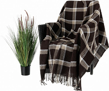 Плед Круиз 140x200 см мокко Lanavitta 