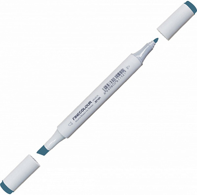 Маркер спиртовой FINECOLOUR Junior EF101-107 аквамарин 