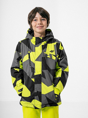 Куртка 4F SKI JACKET JKUMN002 HJZ22-JKUMN002-90S р.158 салатовый