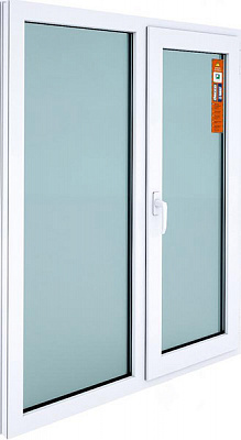 Вікно поворотно-відкидне DECCO 60 1140x1420 мм праве