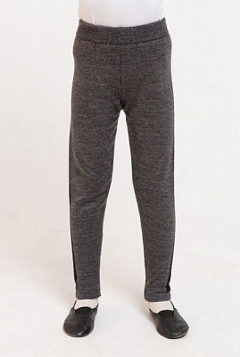 Лосины детские ART KNIT с лампасами р.110-116 графит 