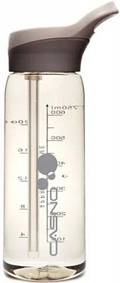 Бутылка для воды 750 мл Casno серый KXN-1207_Grey