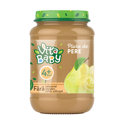 Пюре Vita Baby Груша без сахара 