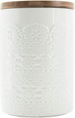 Банка для сипучих Lacy 16 см 21-252-015 Krauff