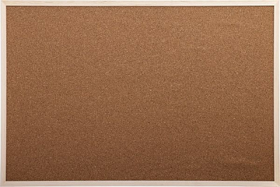 Доска пробковая Nota Bene 60х90 см с деревяной рамкой 