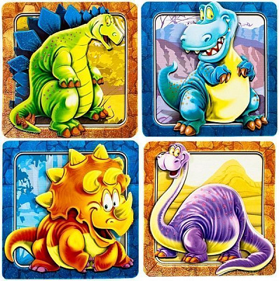 Наклейка Mota Декорации для детской комнаты Динозавры 3D RDS-504