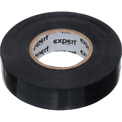 Изолента Expert Power ПВХ 0,20x19 мм 20 м черная ПВХ