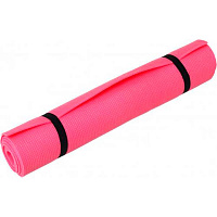 Килимок Lanor для фітнеса 1800х600х6 мм Пілатес червоний