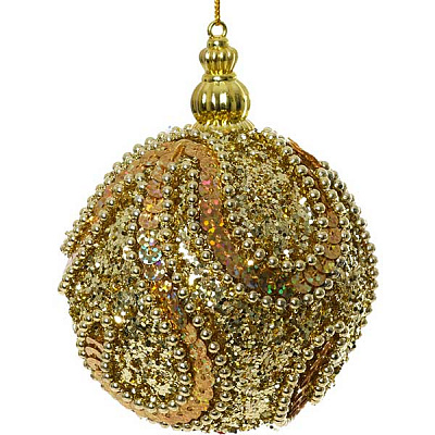 Шарик новогодний Осьминог SDA95080G 80 мм