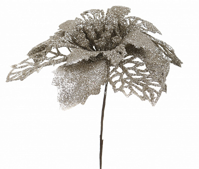 Цветок декоративный пуансетия 15 см в ассортименте (EPI-EYK4-1037)