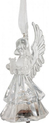 Ангел с белой LED подсветкой
